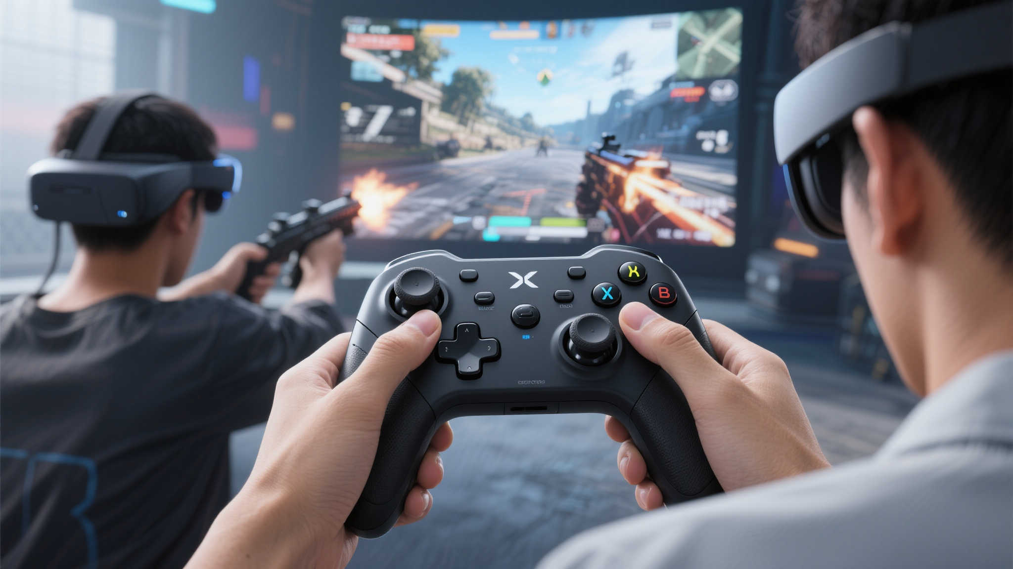 创新突破!VITURE联手8BitDo推出全球首创XR眼镜专用拉伸手柄,开启135英寸沉浸式手游新纪元! 创新突破!VITURE联手8BitDo推出全球首创XR眼镜专用拉伸手柄,开启135英寸沉浸式手游新纪元!