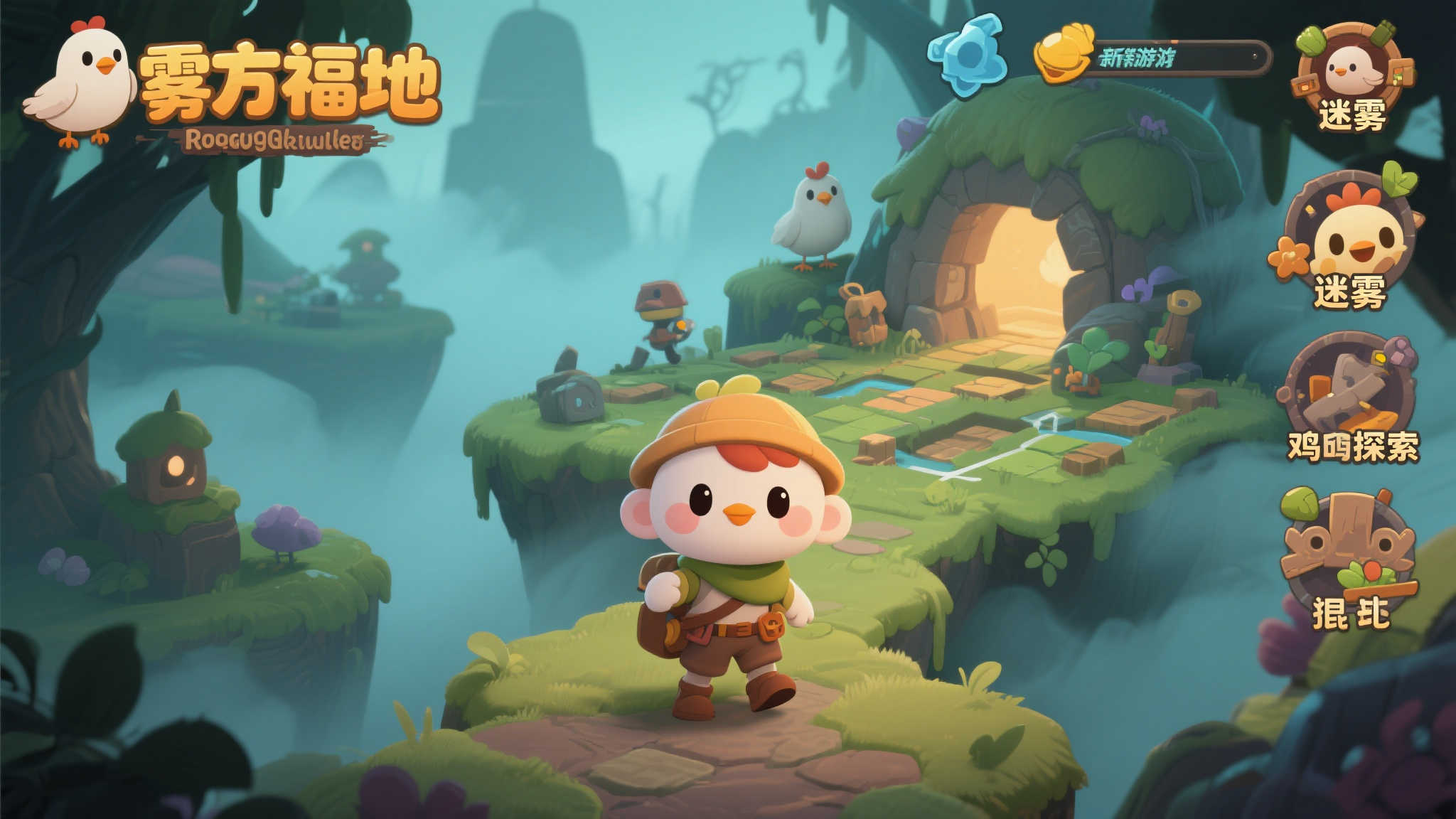 萌系肉鸽冒险《雾方福地》登陆 Nintendo Switch！