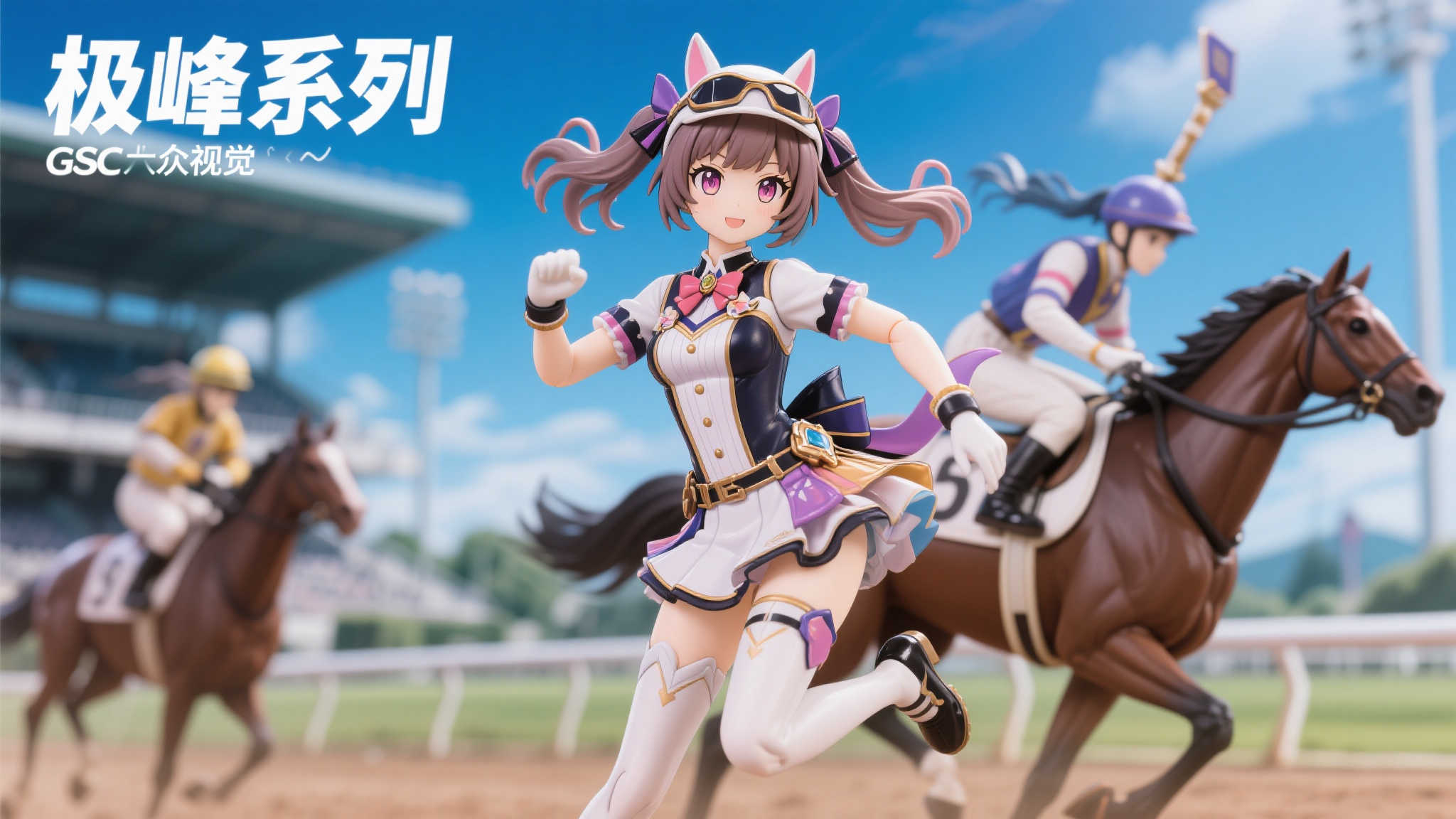 《赛马娘》极峰黏土人模型亮相GSC，预计12月上市