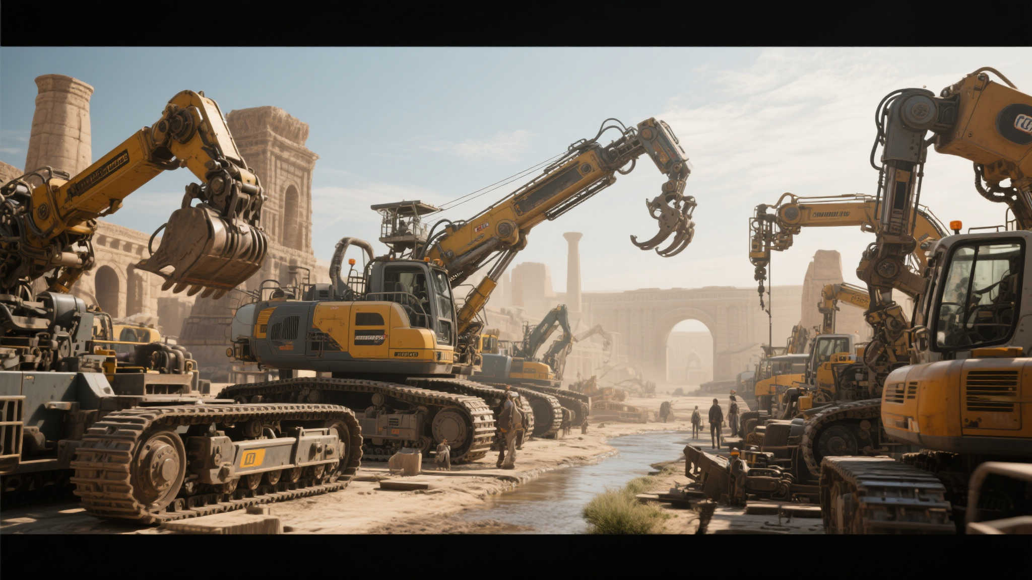 十余年前飞向宇宙的机甲，如今终于停泊我的仓库