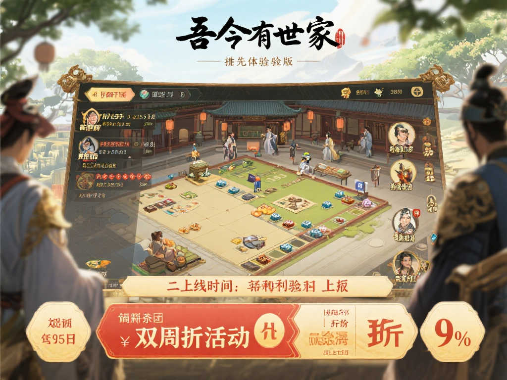 《吾今有世家》抢先体验版定档5月15日，首发双周享9折优惠